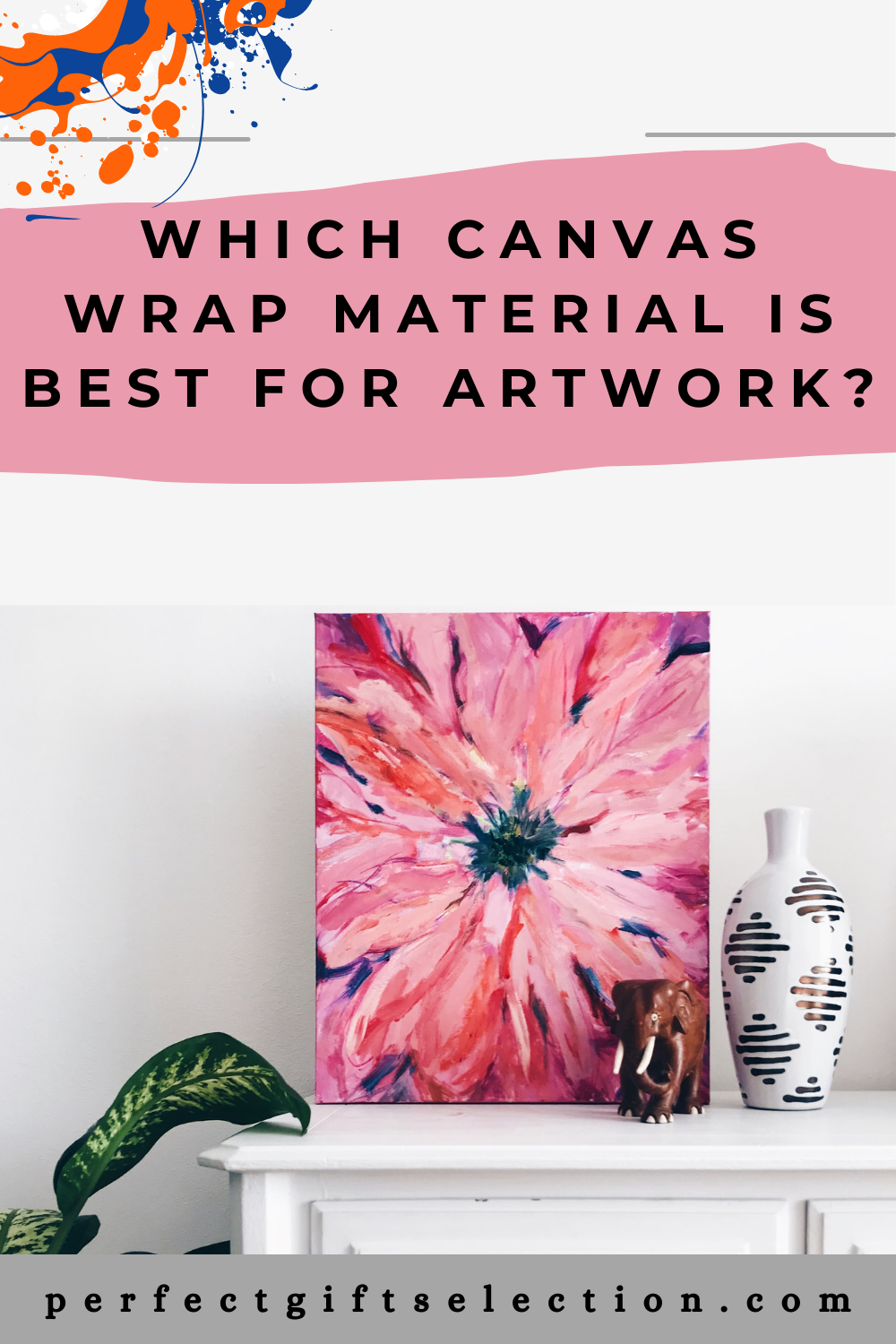 Which Canvas Wrap Material is Best for Your Artwork?