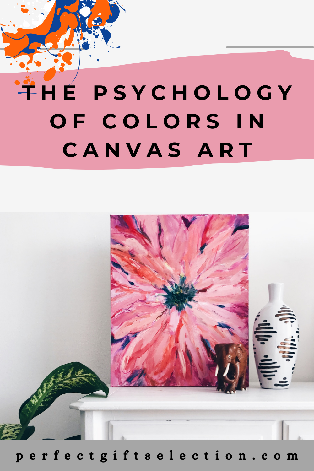 The Psychology of Colors in Canvas Art