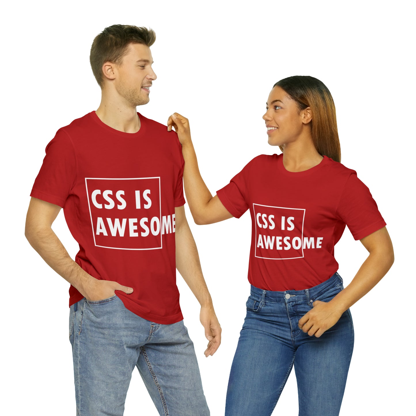 CSS is Awesome Unisex Jersey Short Sleeve T-Shirt