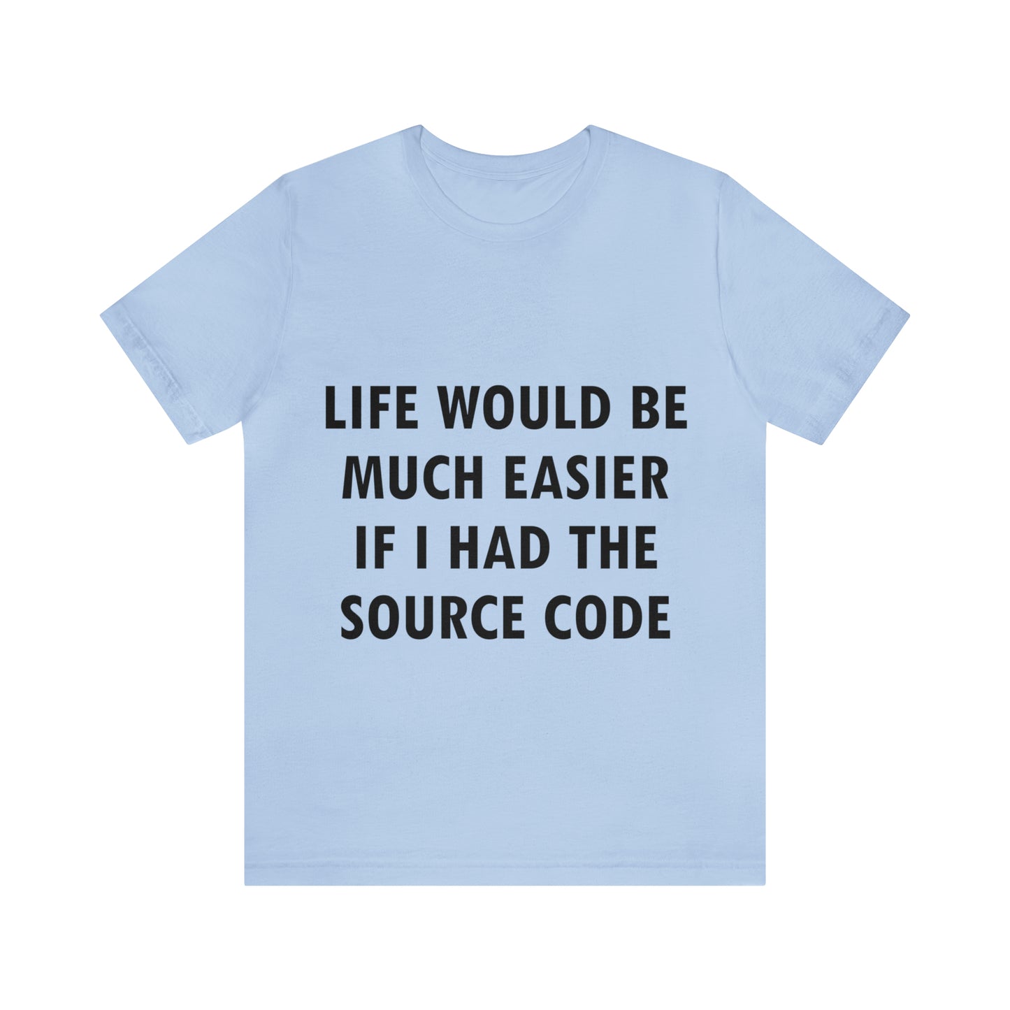 Source code Programming IT for Computer Security Hackers Unisex Jersey Short Sleeve T-Shirt