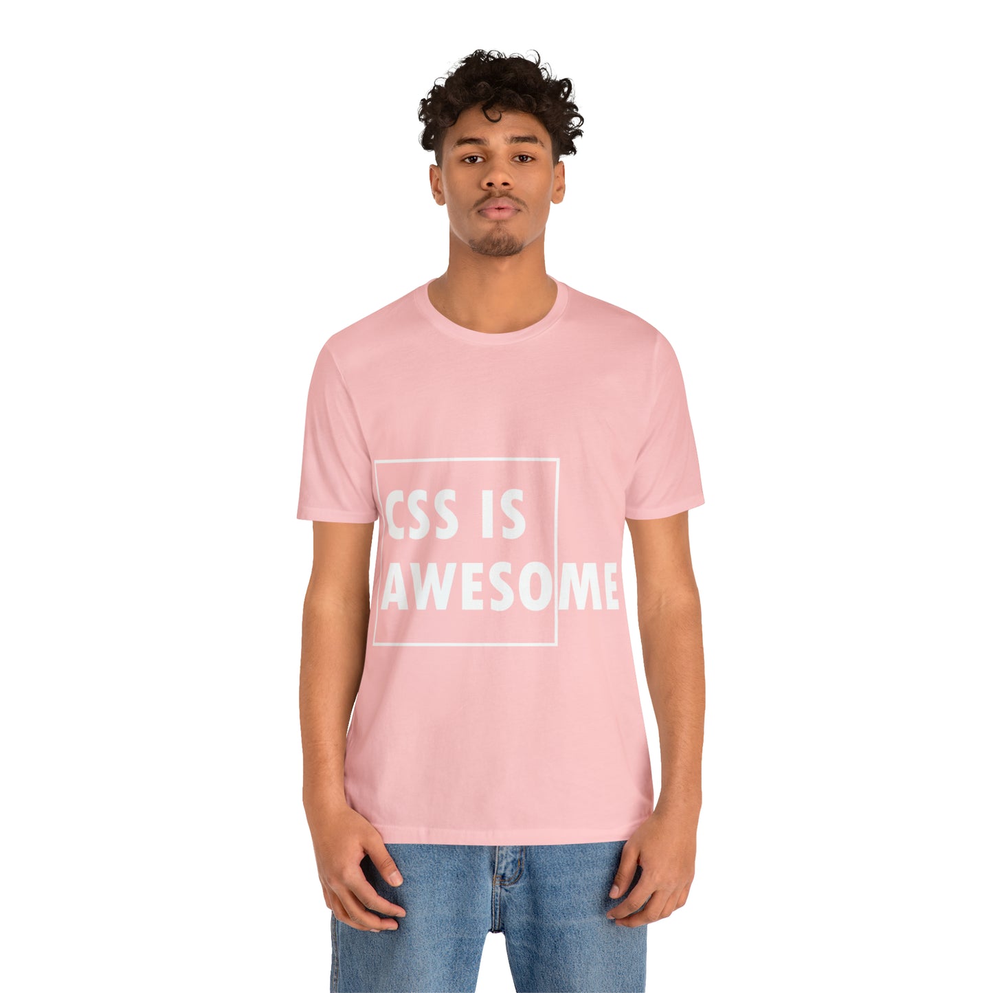 CSS is Awesome Unisex Jersey Short Sleeve T-Shirt