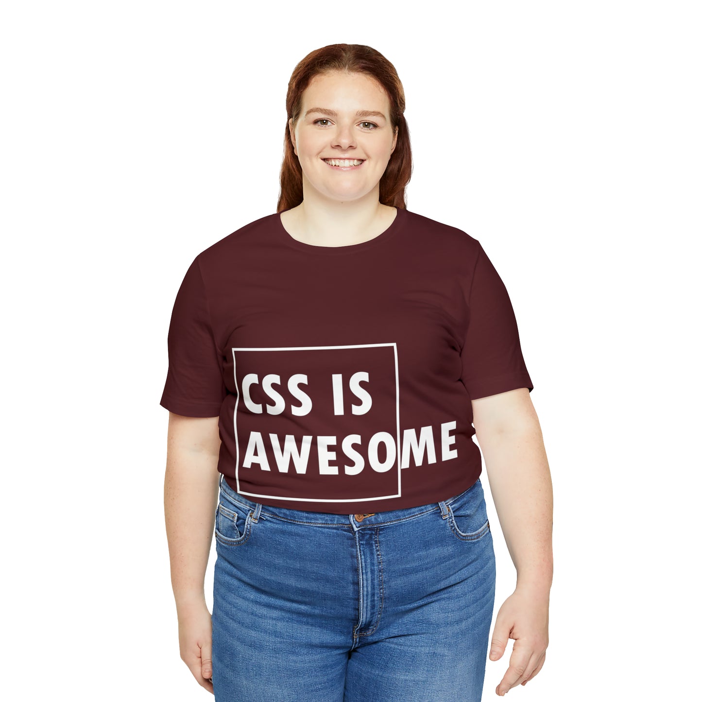 CSS is Awesome Unisex Jersey Short Sleeve T-Shirt