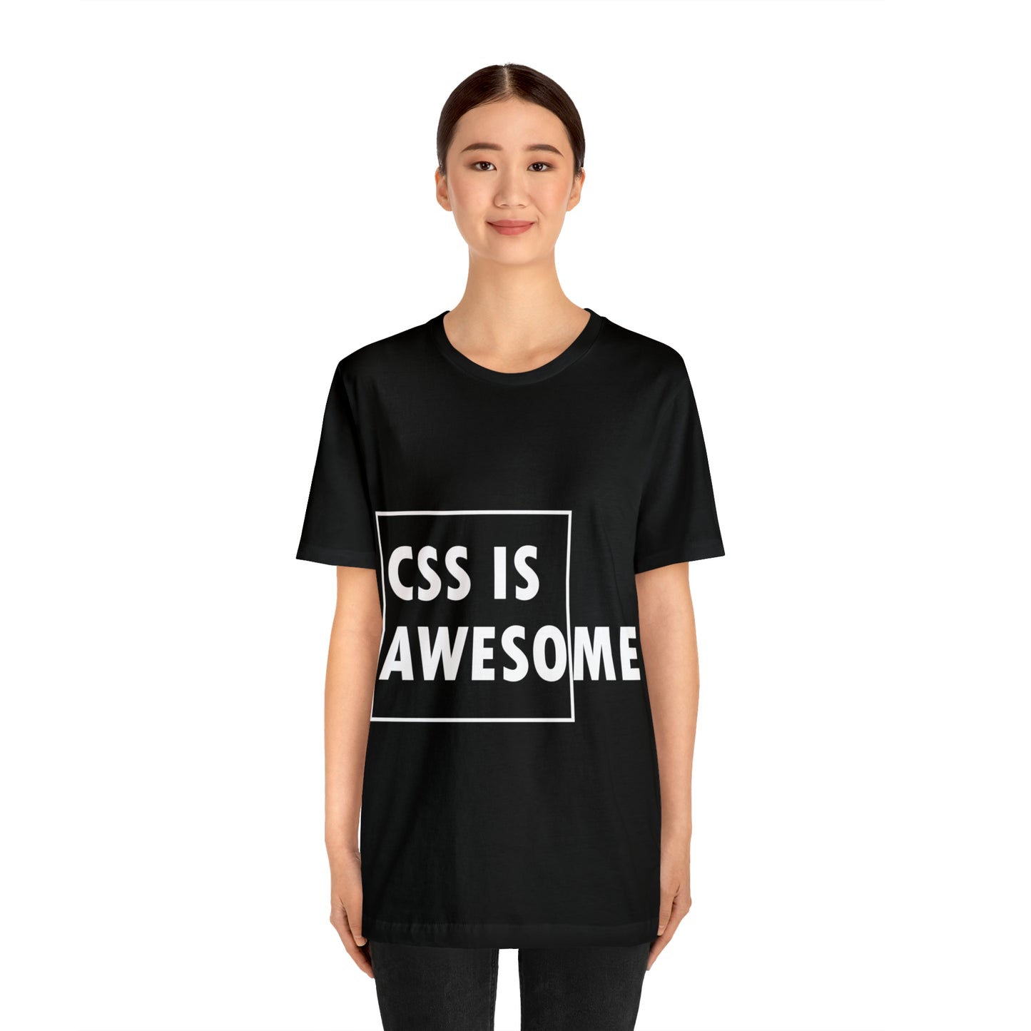 CSS is Awesome Unisex Jersey Short Sleeve T-Shirt