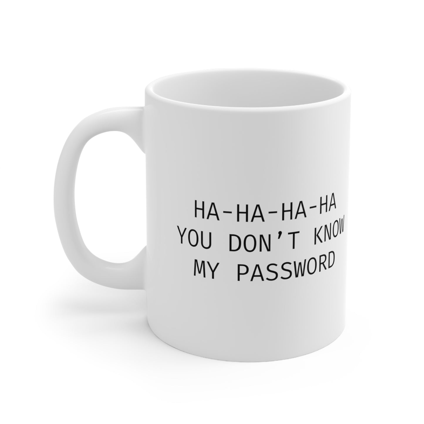 Password Programming IT for Computer Security Hackers Ceramic Mug 11oz