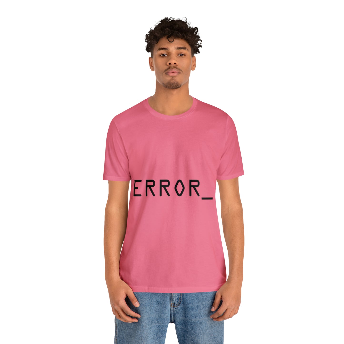 Error Programming IT for Computer Security Hackers Unisex Jersey Short Sleeve T-Shirt