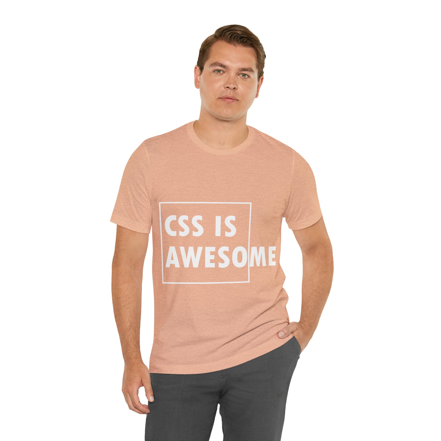 CSS is Awesome Unisex Jersey Short Sleeve T-Shirt