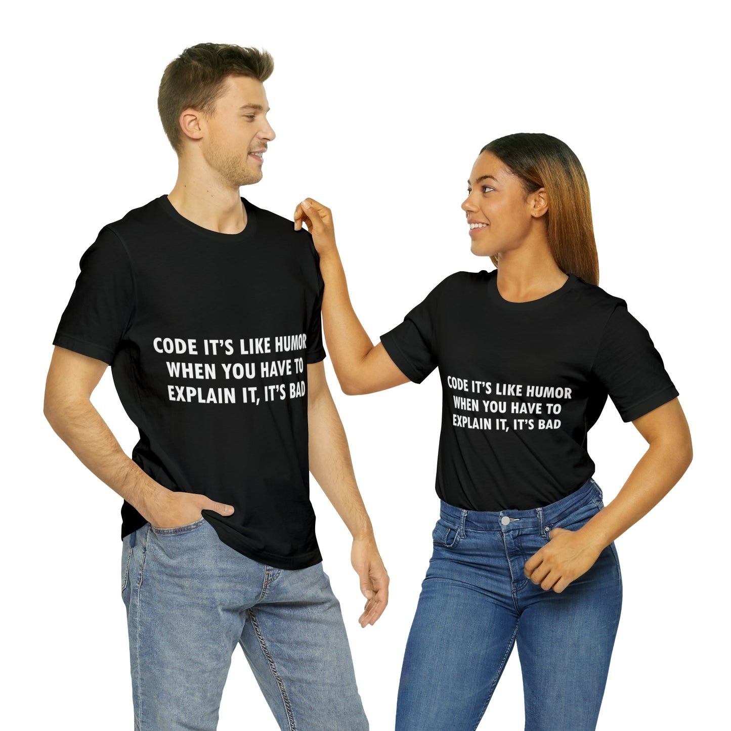 Humor Programming IT for Computer Security Hackers Unisex Jersey Short Sleeve T-Shirt