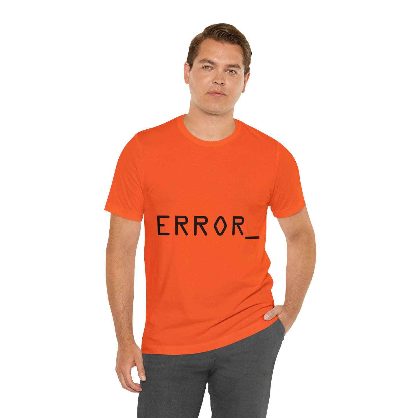 Error Programming IT for Computer Security Hackers Unisex Jersey Short Sleeve T-Shirt