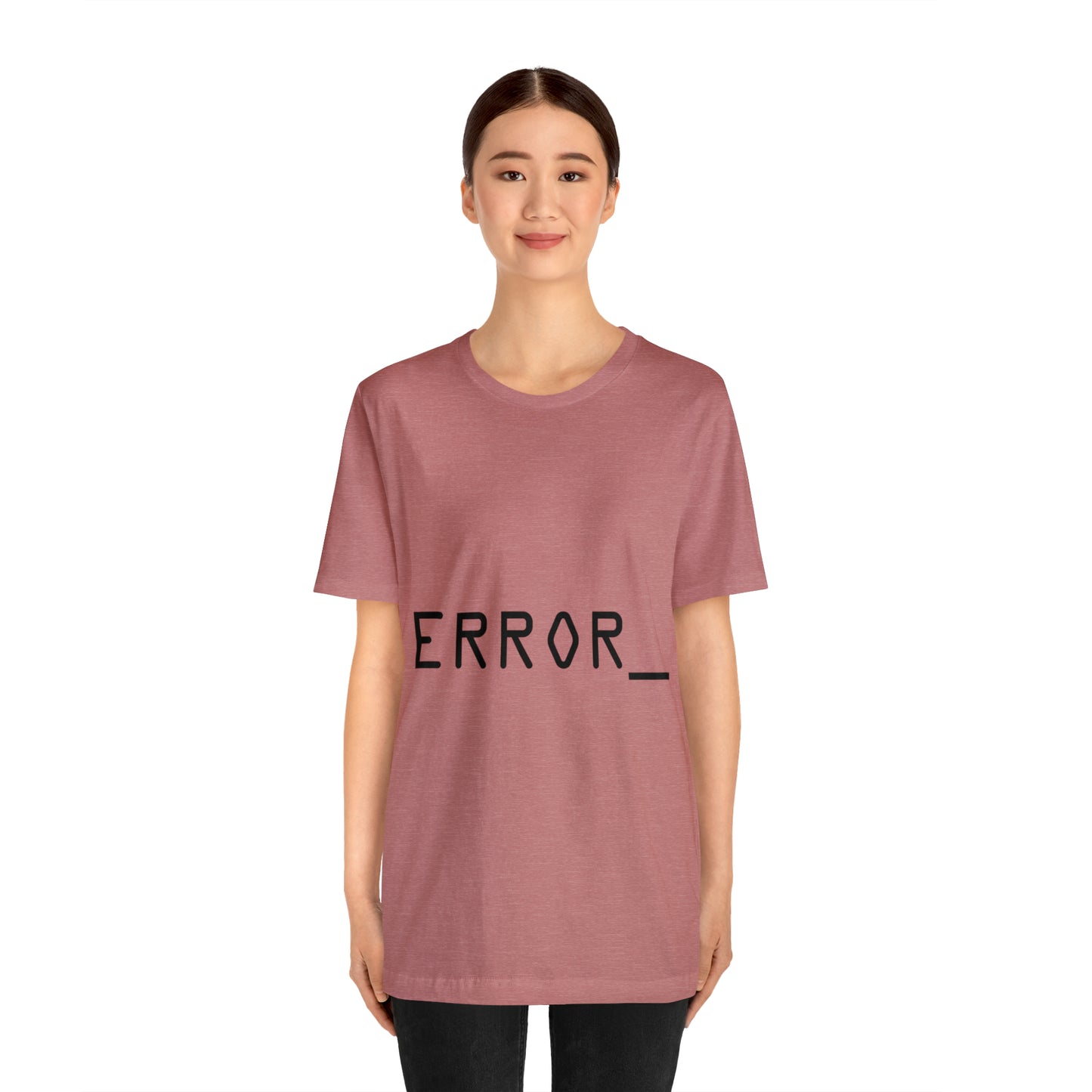 Error Programming IT for Computer Security Hackers Unisex Jersey Short Sleeve T-Shirt