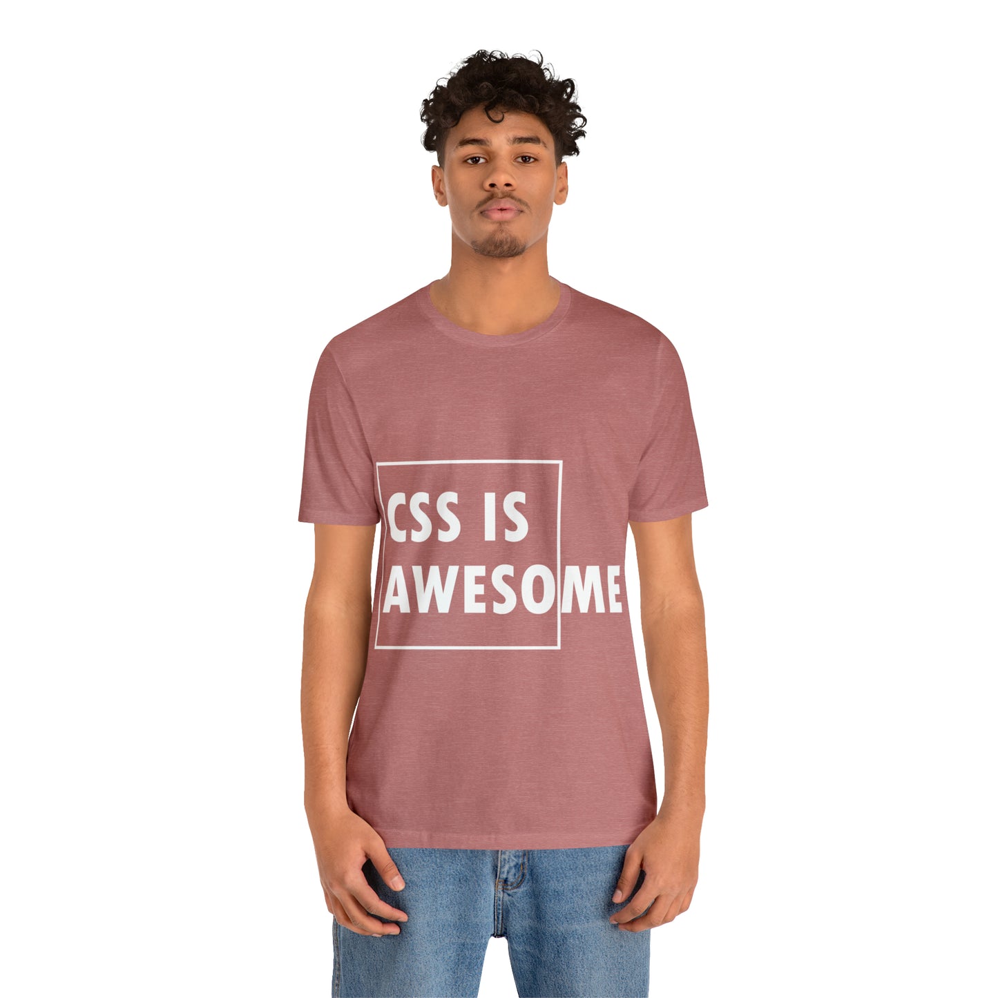 CSS is Awesome Unisex Jersey Short Sleeve T-Shirt