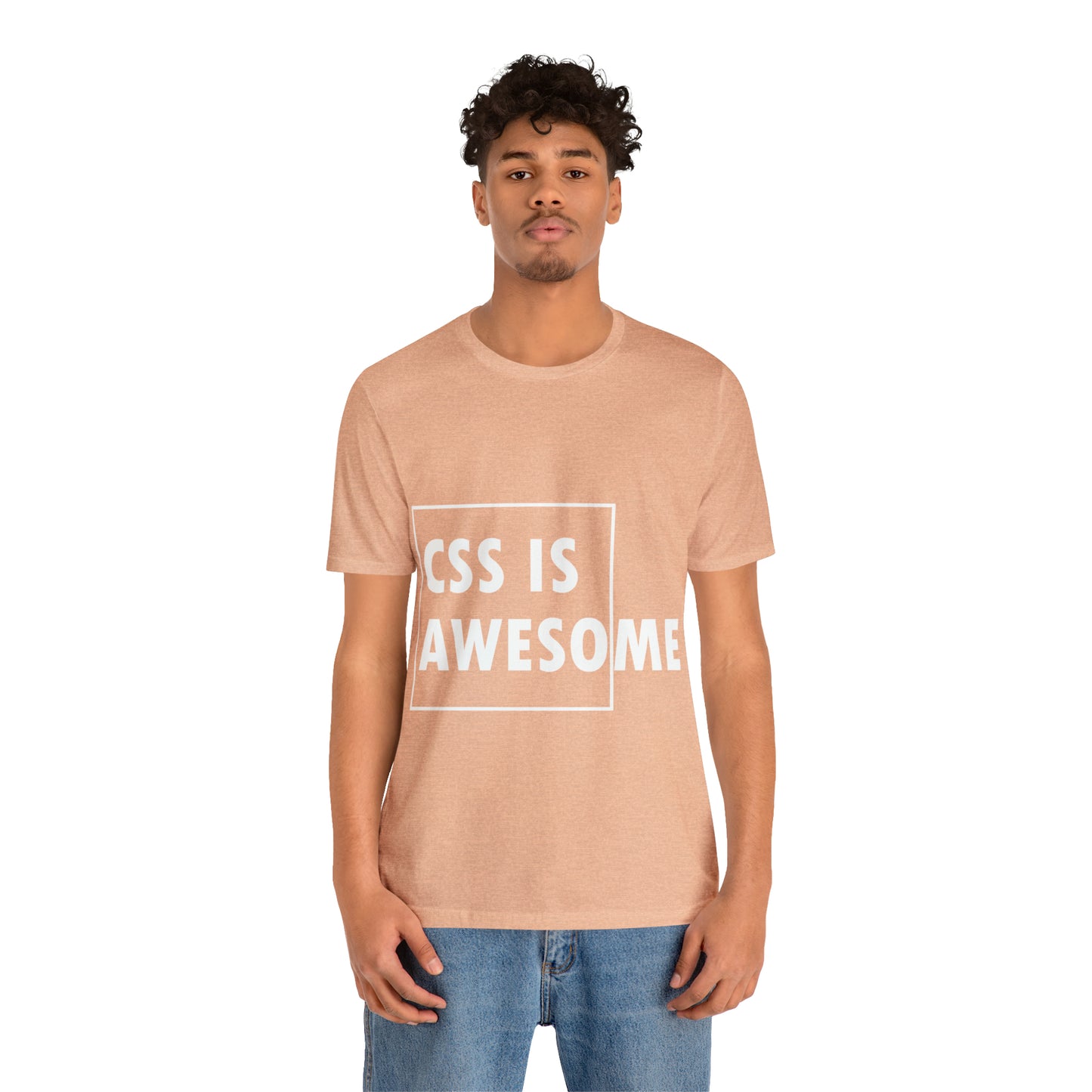 CSS is Awesome Unisex Jersey Short Sleeve T-Shirt