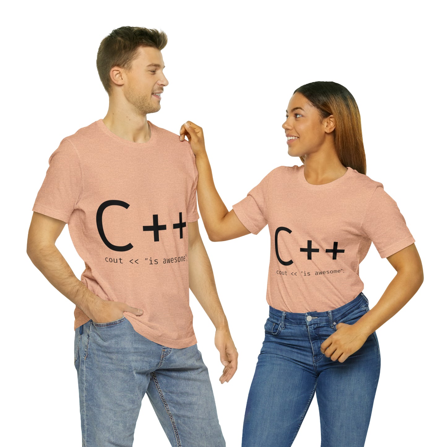 C Developer Humor Quotes Unisex Jersey Short Sleeve T-Shirt