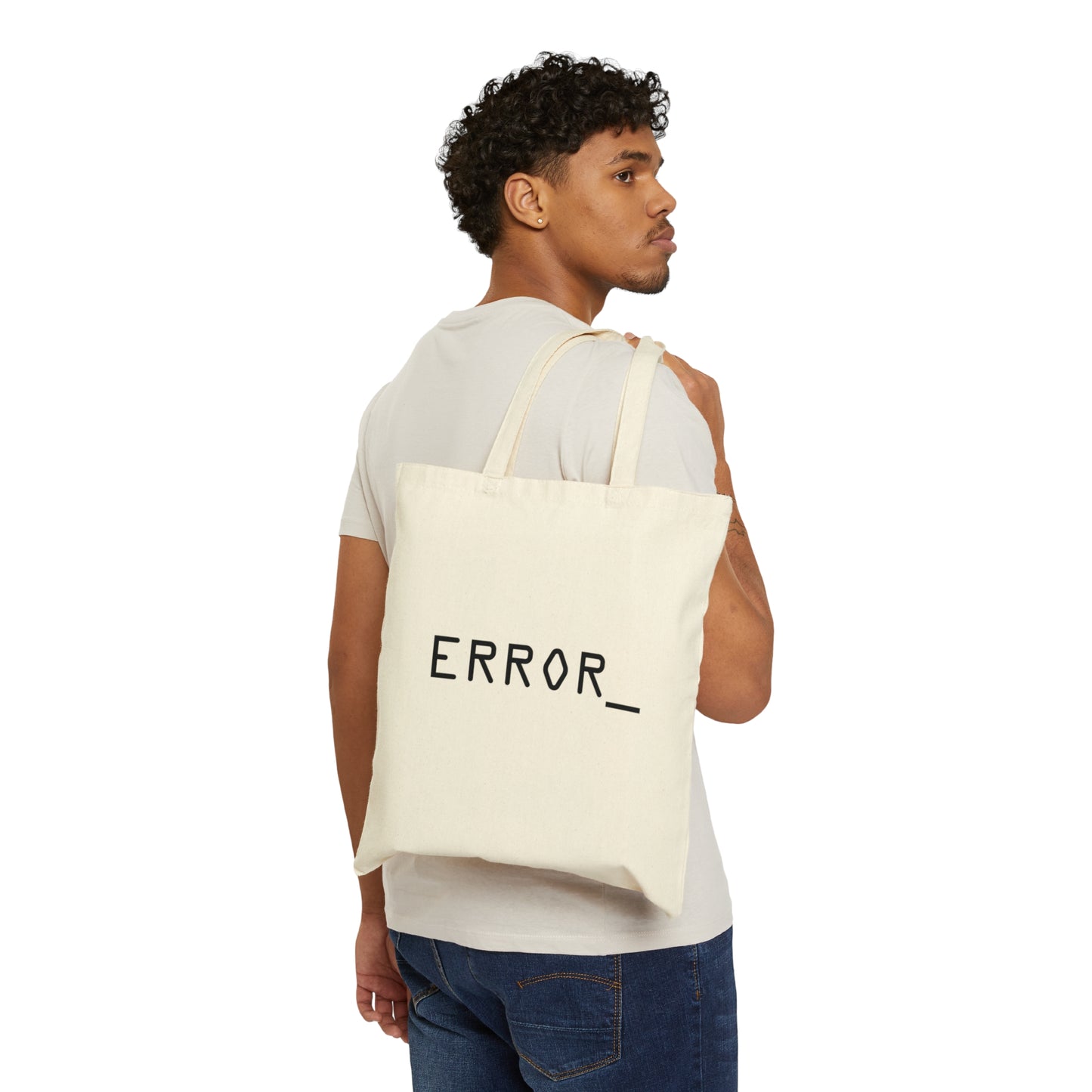 Error Programming IT for Computer Security Hackers Canvas Shopping Cotton Tote Bag