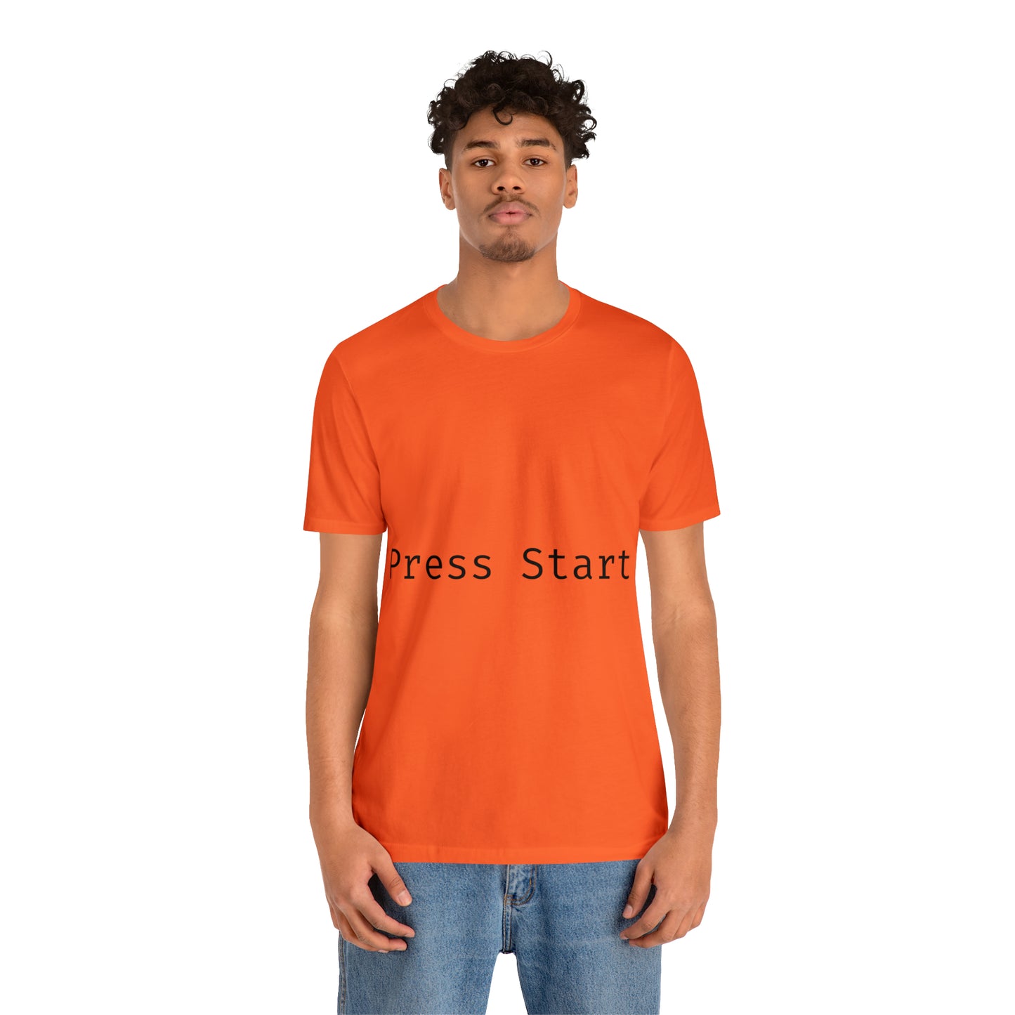 Press Start Programming IT for Computer Security Hackers Unisex Jersey Short Sleeve T-Shirt