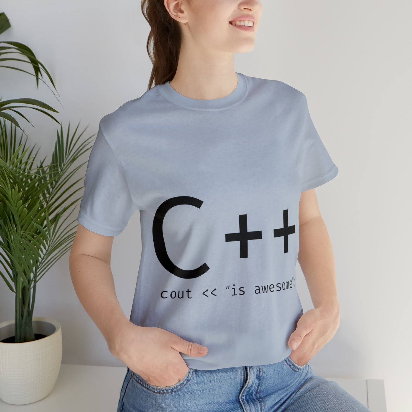 C Developer Humor Quotes Unisex Jersey Short Sleeve T-Shirt