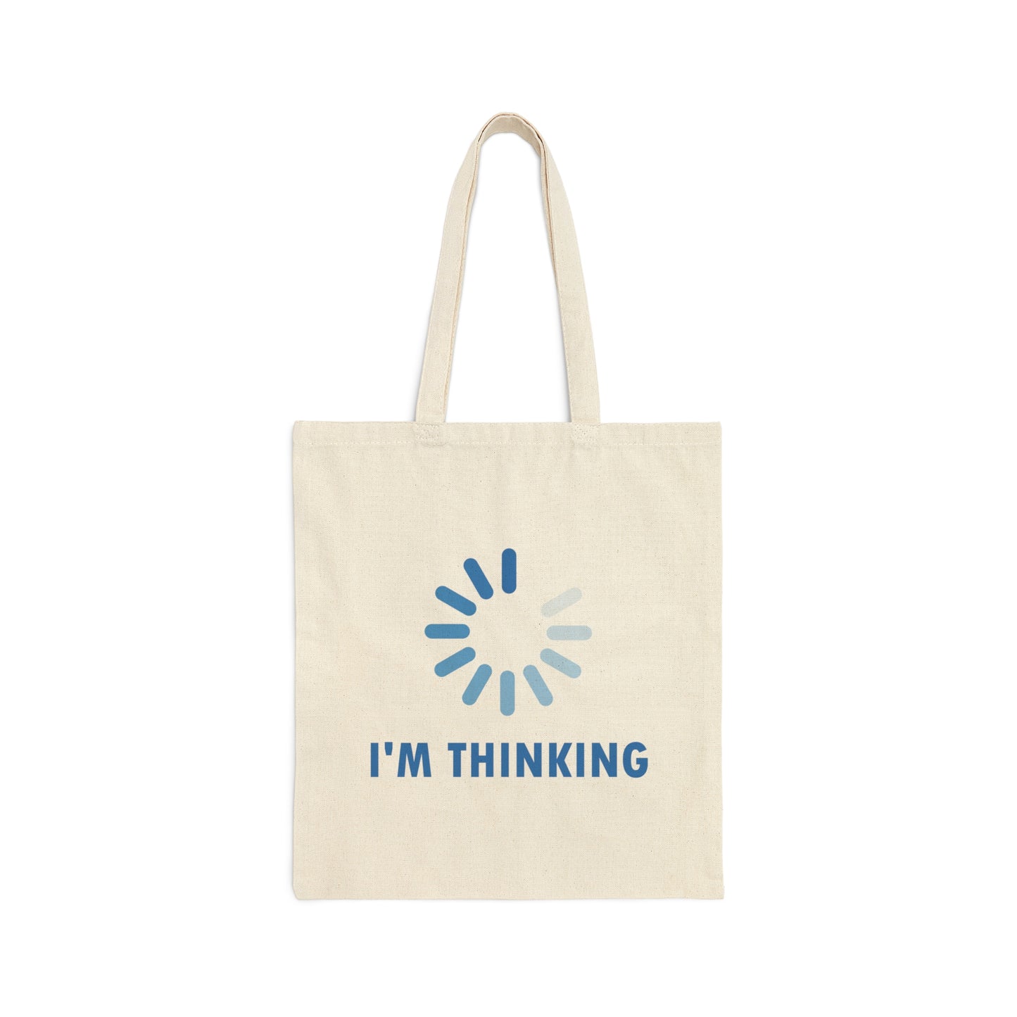 I`m Thinking Computer Nerd Funny Quotes Canvas Shopping Cotton Tote Bag