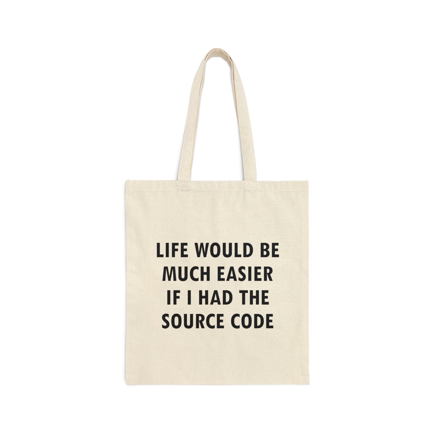 Source code Programming IT for Computer Security Hackers Canvas Shopping Cotton Tote Bag