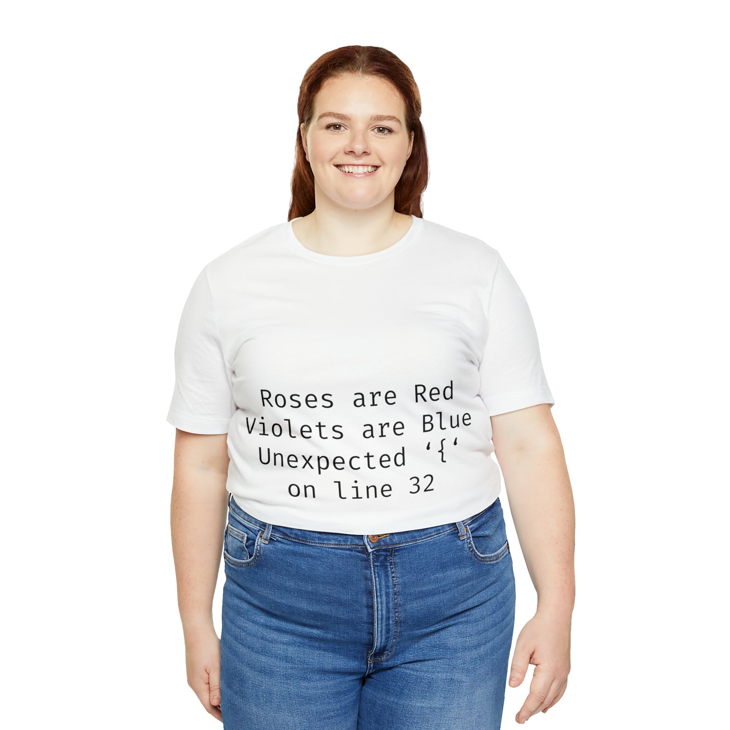 Roses are Red Programming IT for Computer Security Hackers Unisex Jersey Short Sleeve T-Shirt