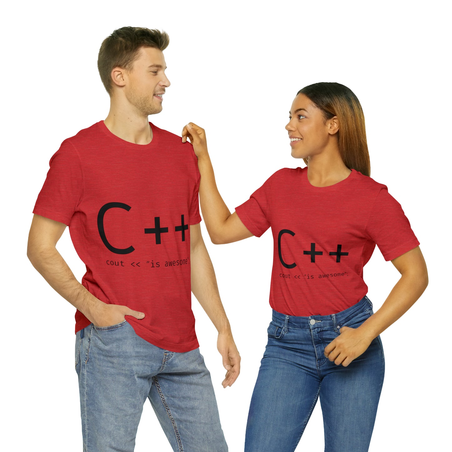 C Developer Humor Quotes Unisex Jersey Short Sleeve T-Shirt