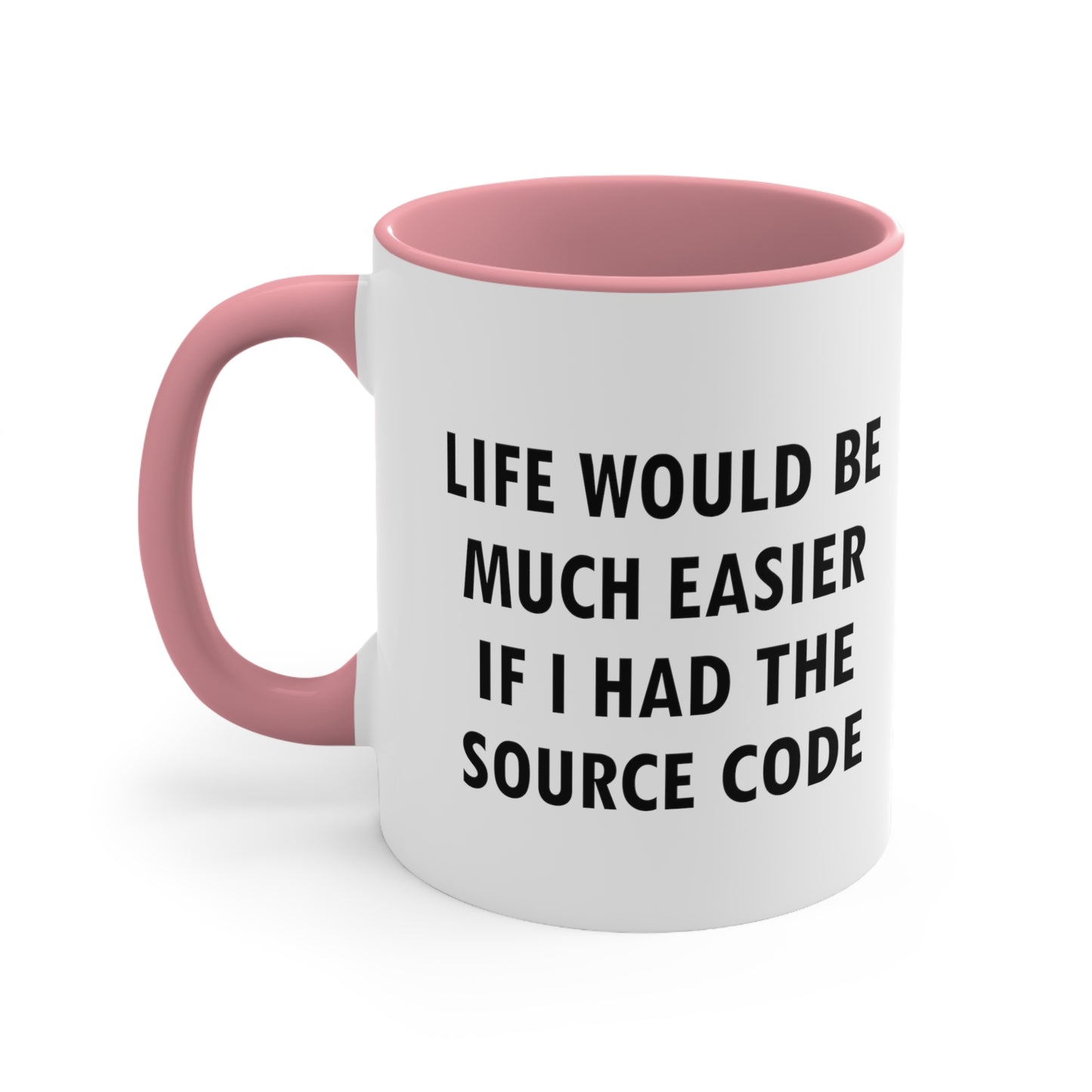 Source code Programming IT for Computer Security Hackers Accent Coffee Mug 11oz