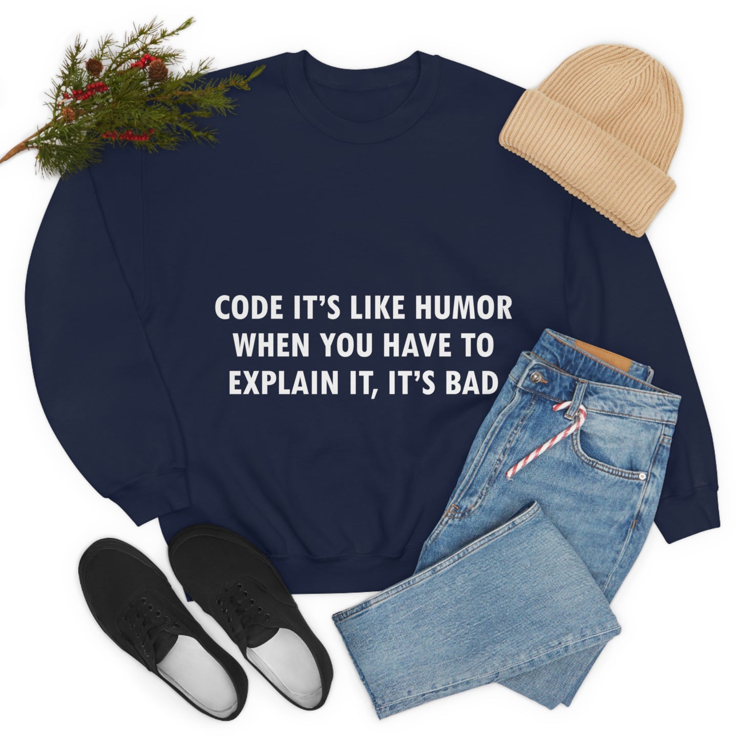 Humor Programming IT for Computer Security Hackers Unisex Heavy Blend™ Crewneck Sweatshirt