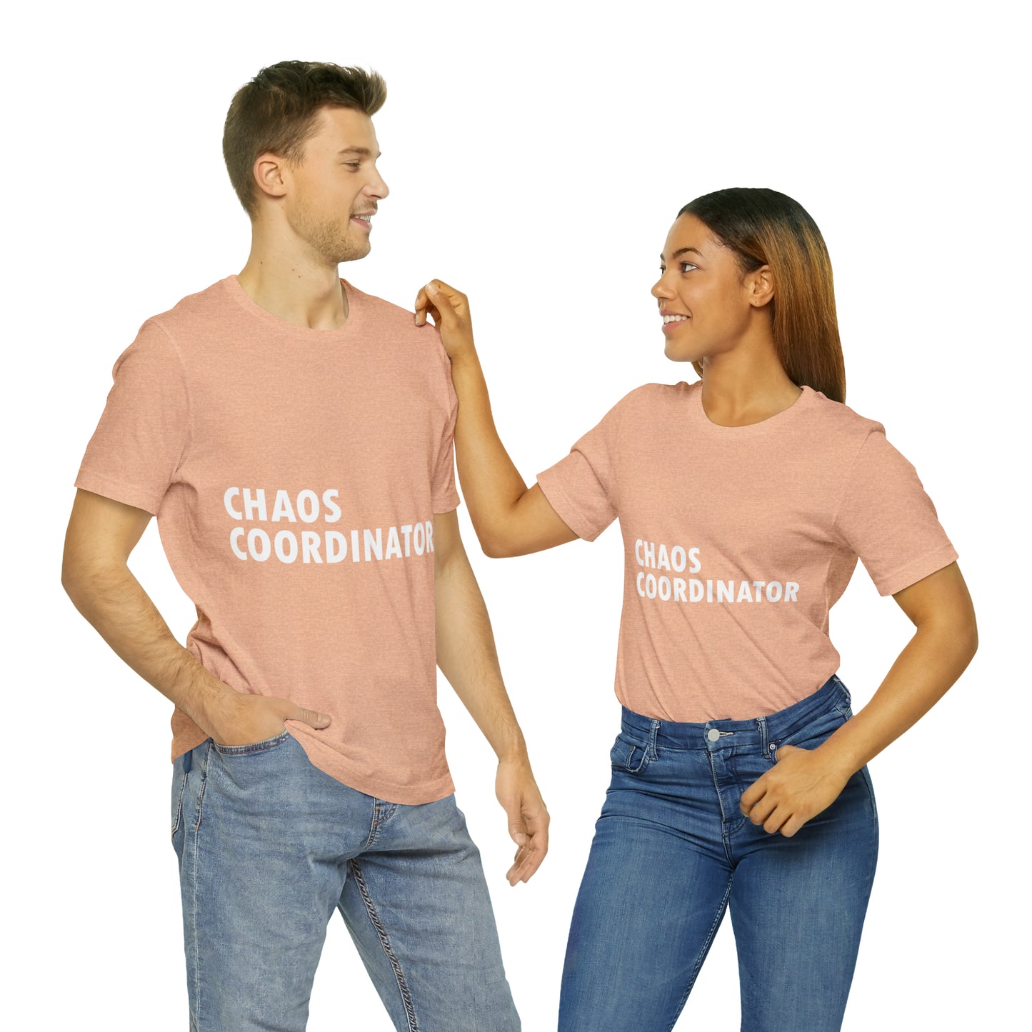 Chaos Coordinator Funny Humor Slogans Unisex Jersey Short Sleeve T-Shirt