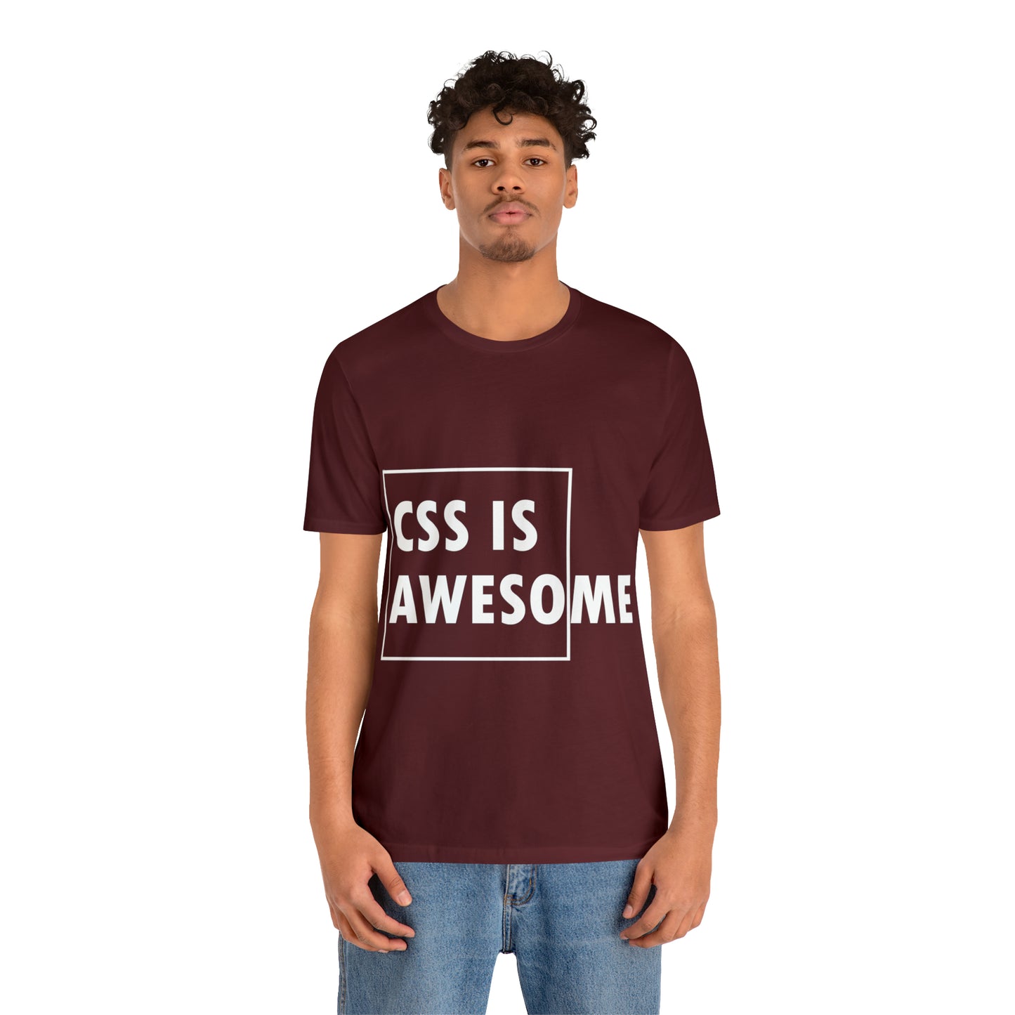 CSS is Awesome Unisex Jersey Short Sleeve T-Shirt