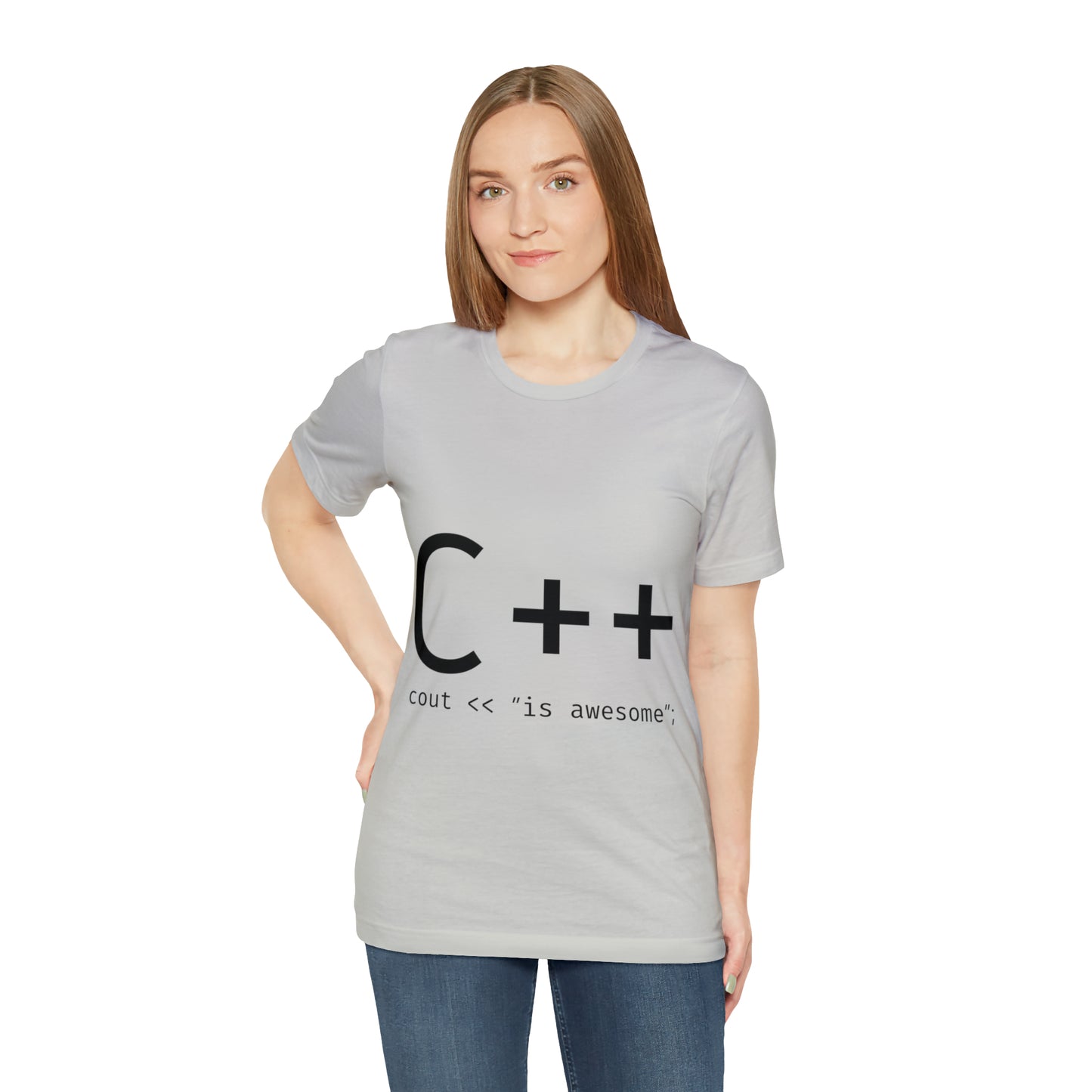 C Developer Humor Quotes Unisex Jersey Short Sleeve T-Shirt