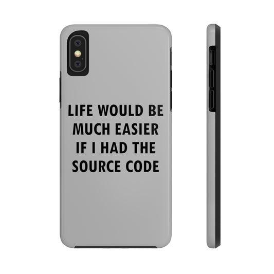 Source code Programming IT for Computer Security Hackers Tough Phone Cases Case-Mate