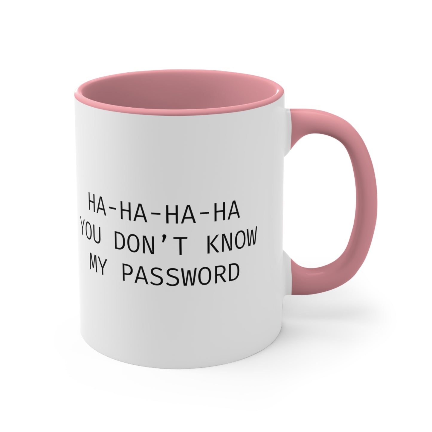 Password Programming IT for Computer Security Hackers Accent Coffee Mug 11oz