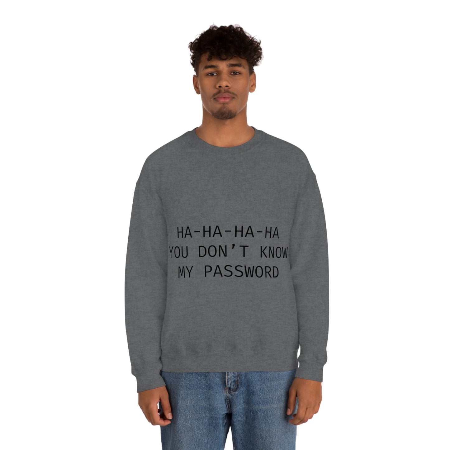 Password Programming IT for Computer Security Hackers Unisex Heavy Blend™ Crewneck Sweatshirt