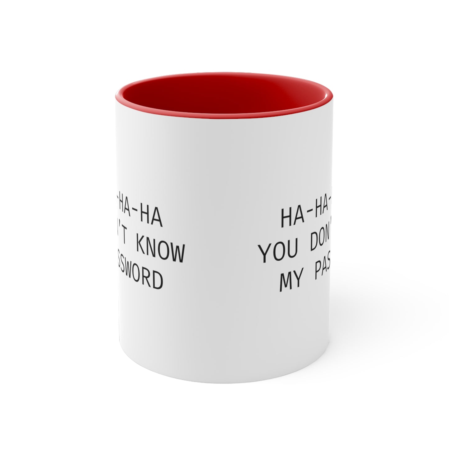 Password Programming IT for Computer Security Hackers Accent Coffee Mug 11oz