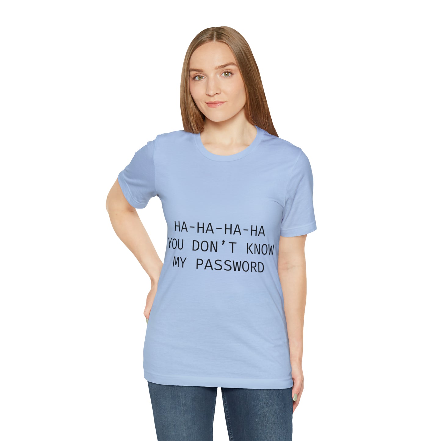 Password Programming IT for Computer Security Hackers Unisex Jersey Short Sleeve T-Shirt