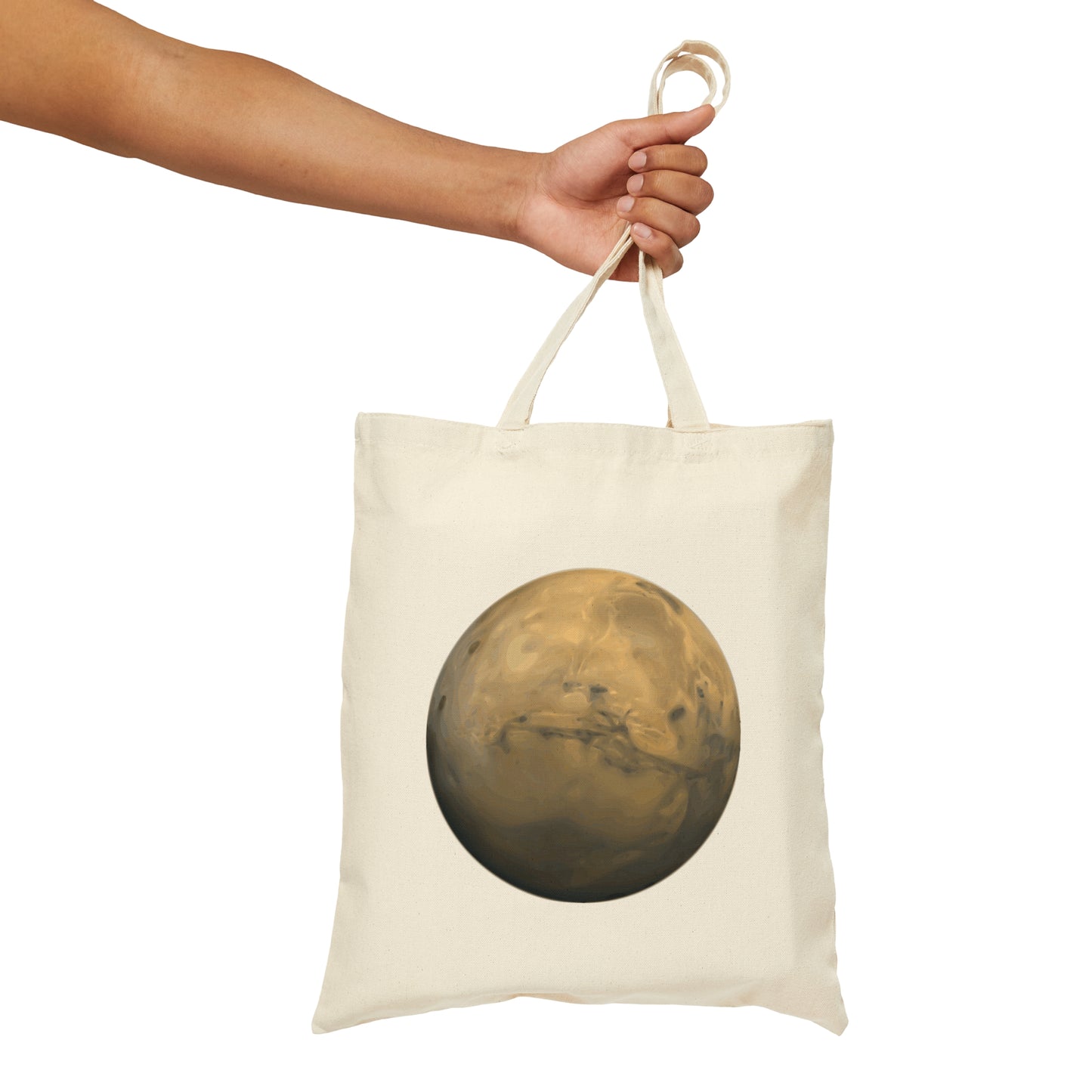 Mars Solar System Planet Astronomy Science Space Universe Canvas Shopping Cotton Tote Bag