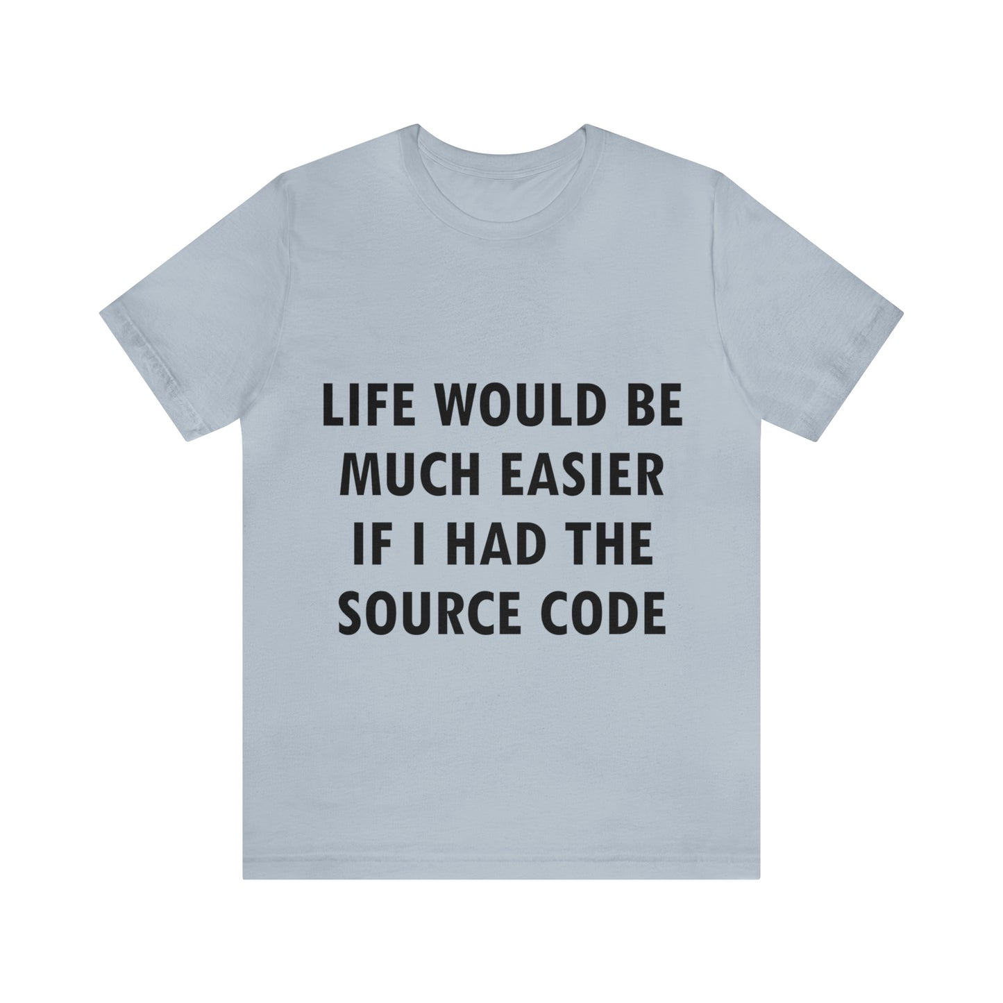 Source code Programming IT for Computer Security Hackers Unisex Jersey Short Sleeve T-Shirt