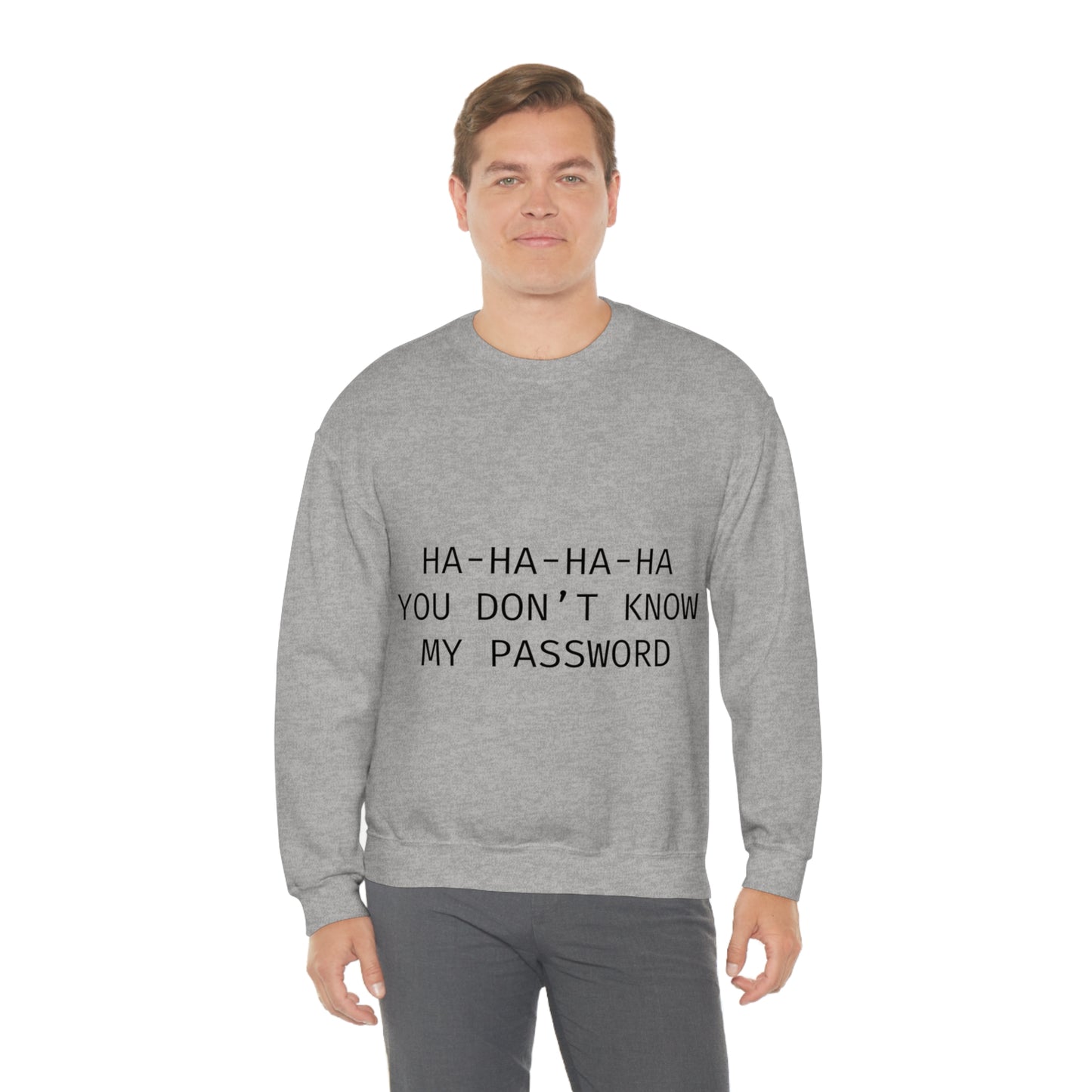 Password Programming IT for Computer Security Hackers Unisex Heavy Blend™ Crewneck Sweatshirt