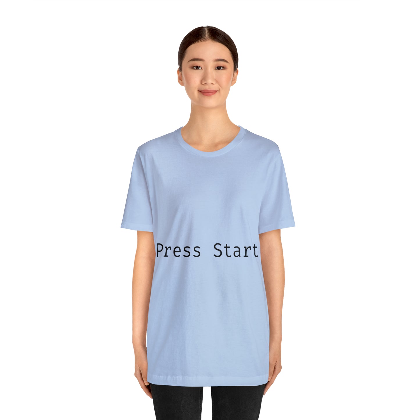 Press Start Programming IT for Computer Security Hackers Unisex Jersey Short Sleeve T-Shirt