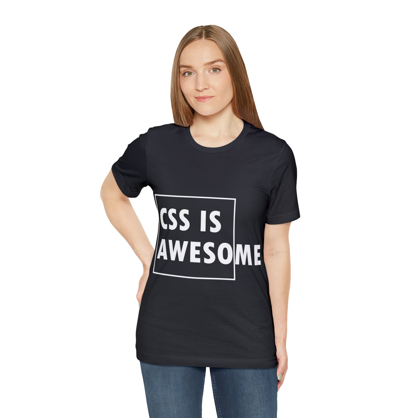 CSS is Awesome Unisex Jersey Short Sleeve T-Shirt