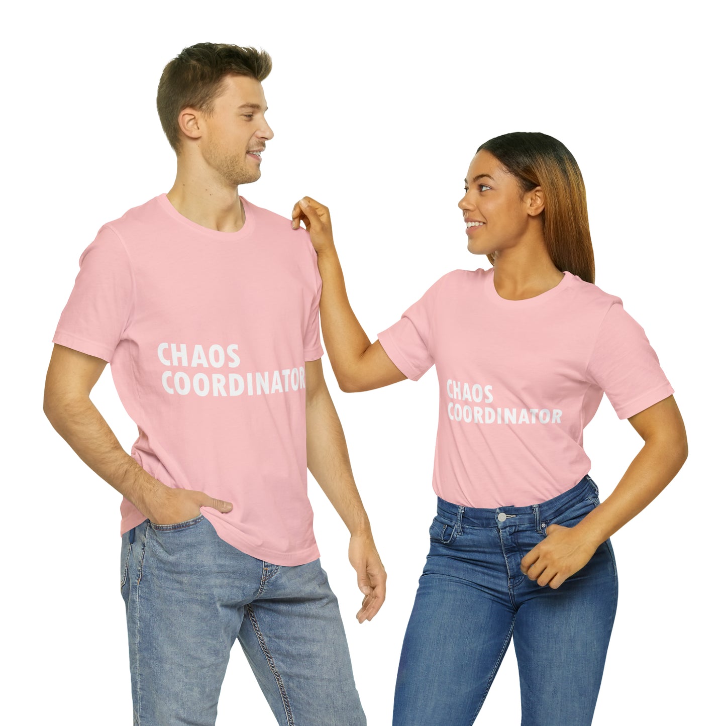 Chaos Coordinator Funny Humor Slogans Unisex Jersey Short Sleeve T-Shirt