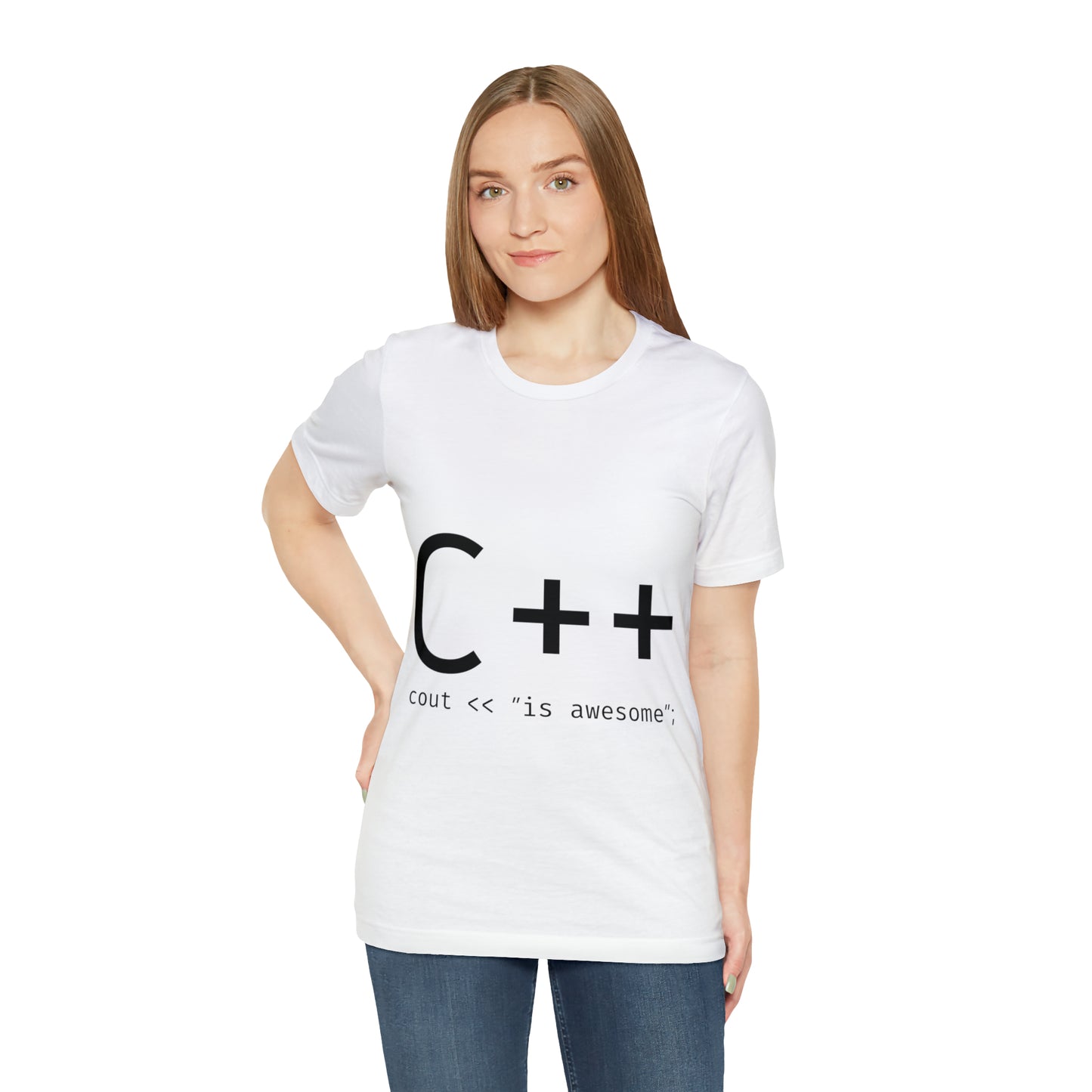 C Developer Humor Quotes Unisex Jersey Short Sleeve T-Shirt