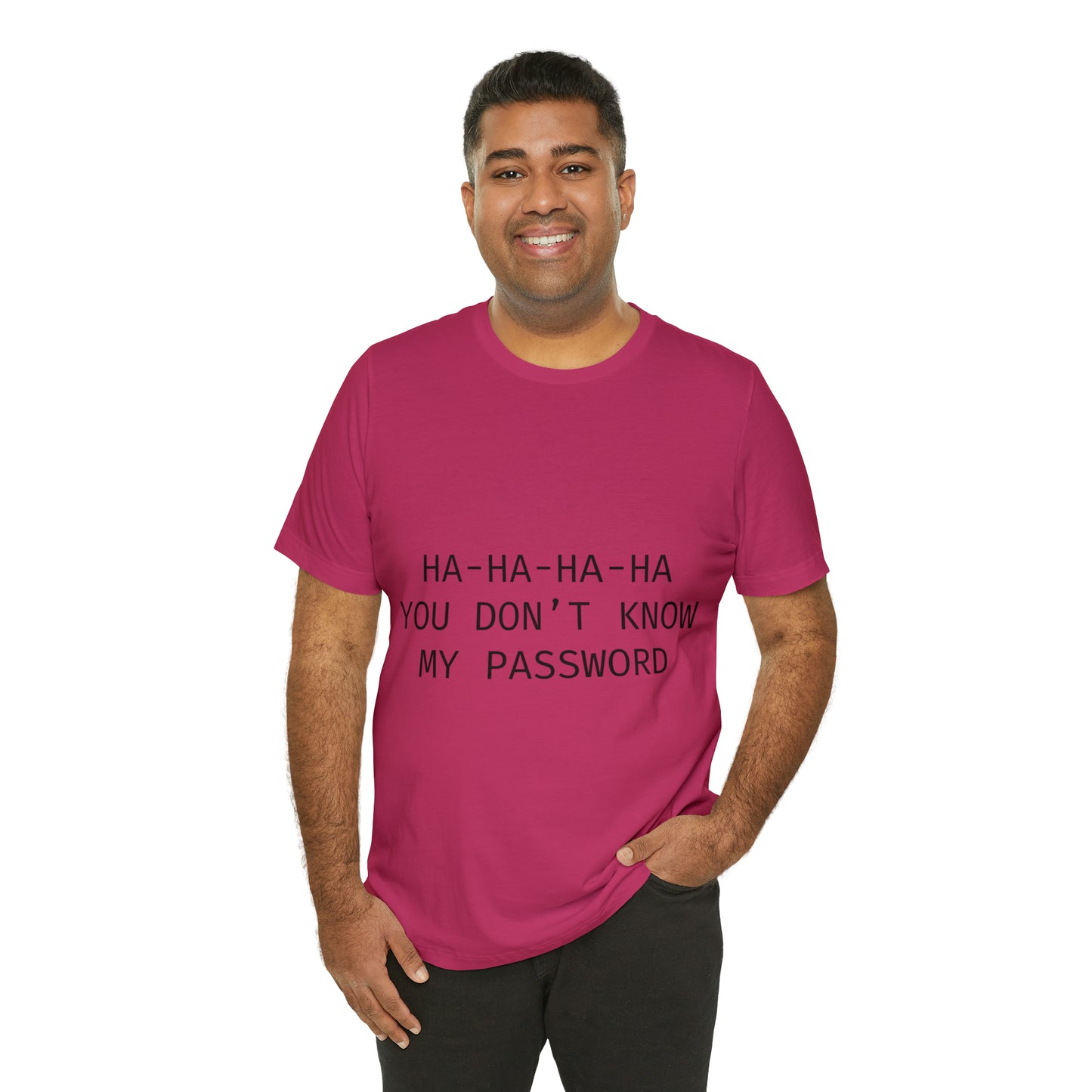 Password Programming IT for Computer Security Hackers Unisex Jersey Short Sleeve T-Shirt