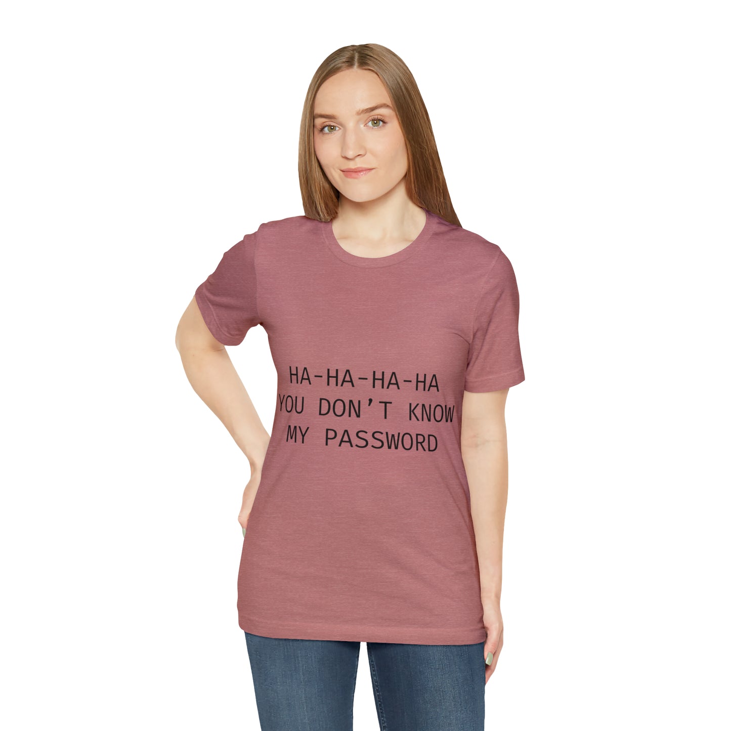 Password Programming IT for Computer Security Hackers Unisex Jersey Short Sleeve T-Shirt