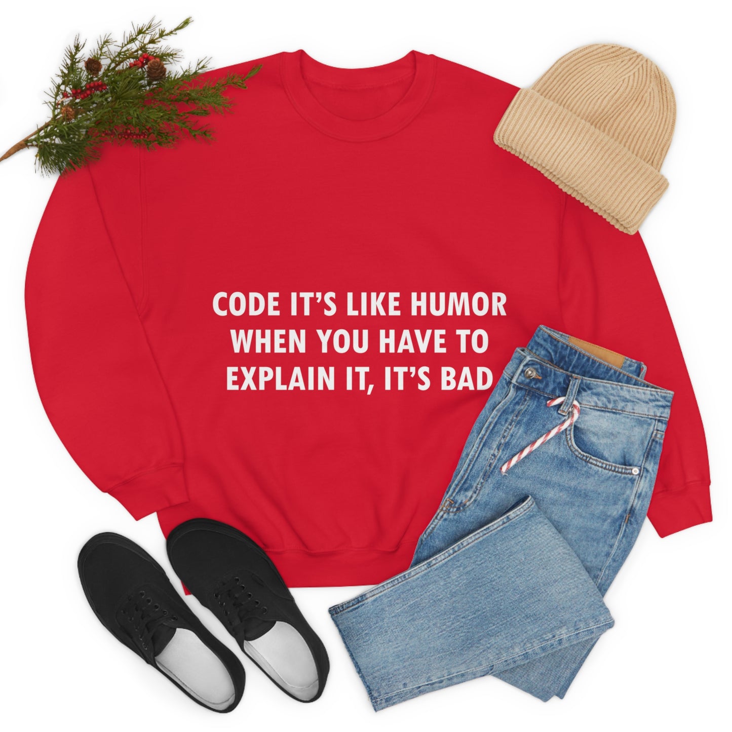 Humor Programming IT for Computer Security Hackers Unisex Heavy Blend™ Crewneck Sweatshirt