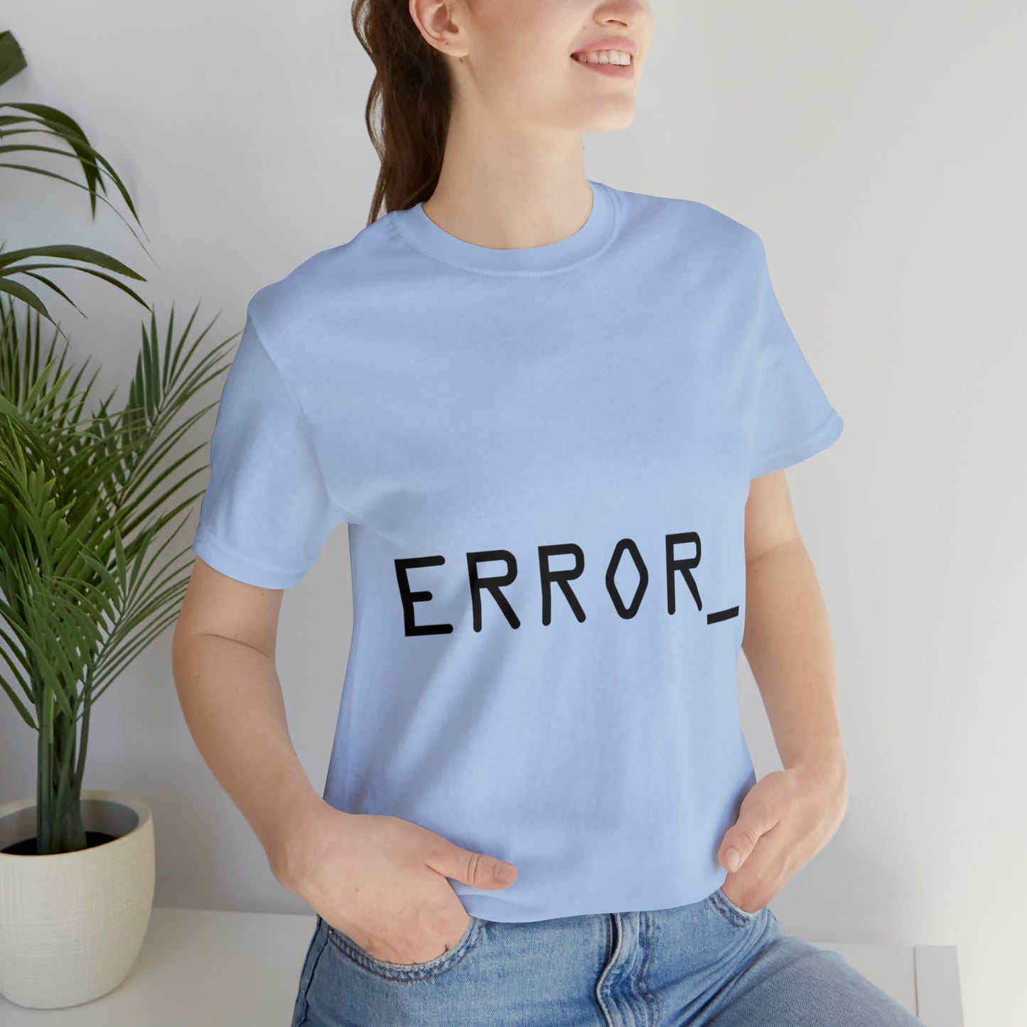 Error Programming IT for Computer Security Hackers Unisex Jersey Short Sleeve T-Shirt