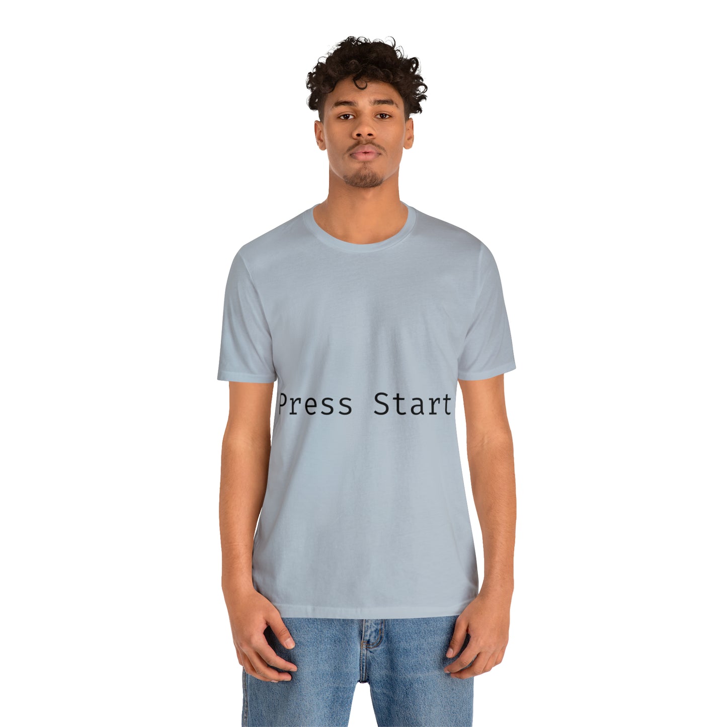 Press Start Programming IT for Computer Security Hackers Unisex Jersey Short Sleeve T-Shirt