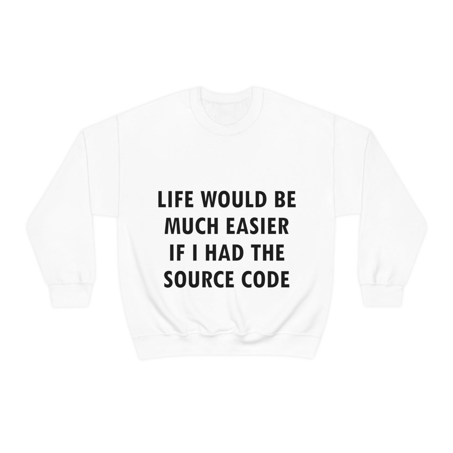 Source code Programming IT for Computer Security Hackers Unisex Heavy Blend™ Crewneck Sweatshirt