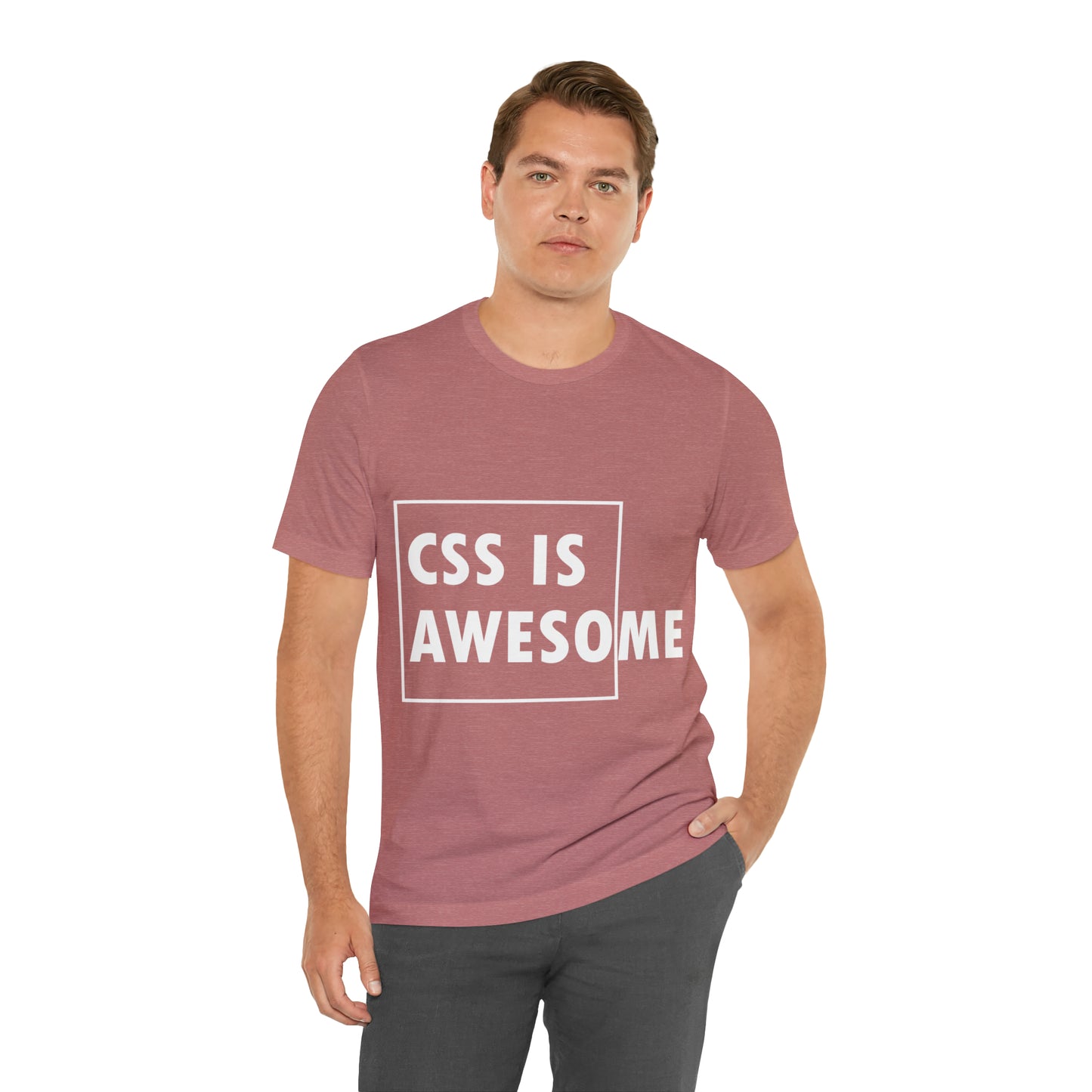 CSS is Awesome Unisex Jersey Short Sleeve T-Shirt