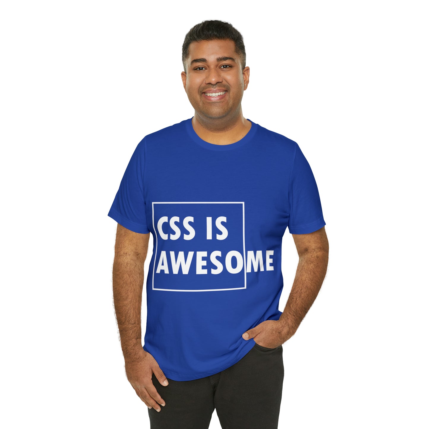 CSS is Awesome Unisex Jersey Short Sleeve T-Shirt