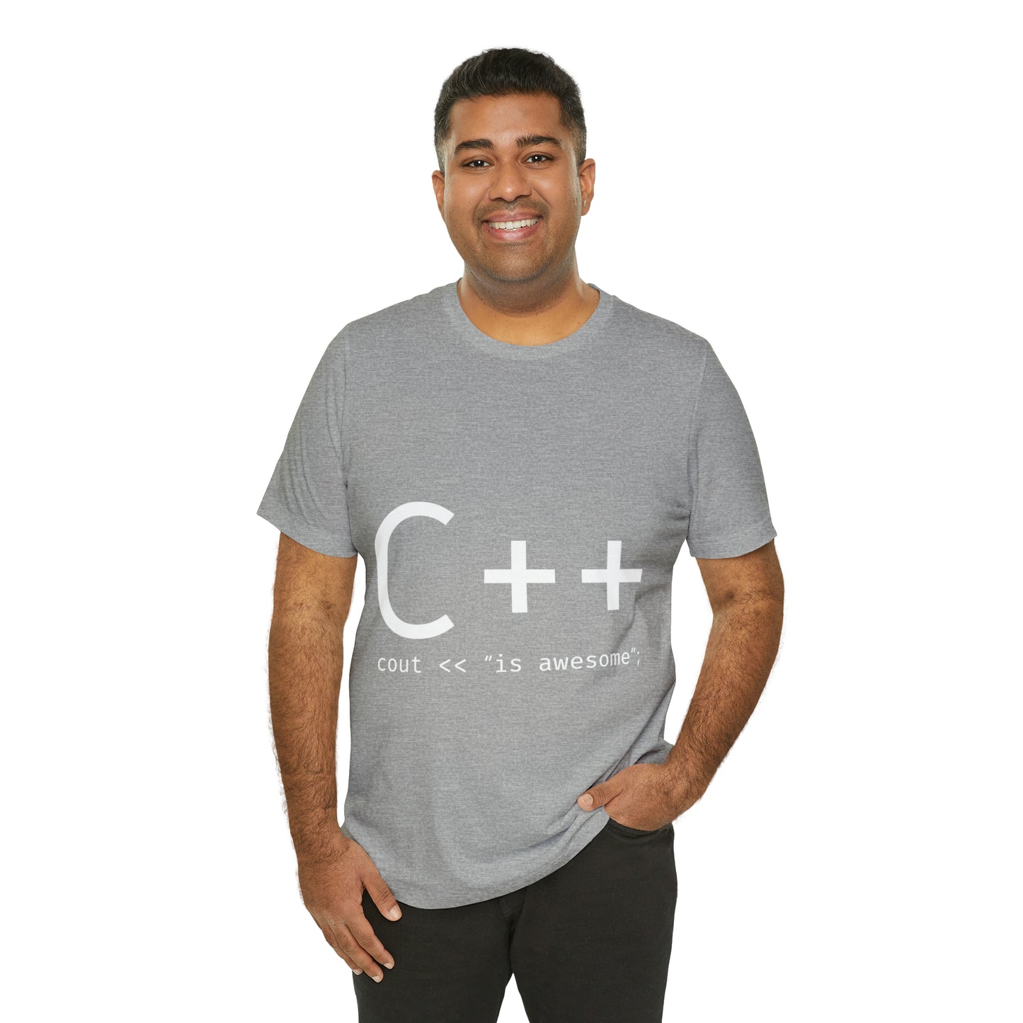 C Developer Humor Quotes Unisex Jersey Short Sleeve T-Shirt