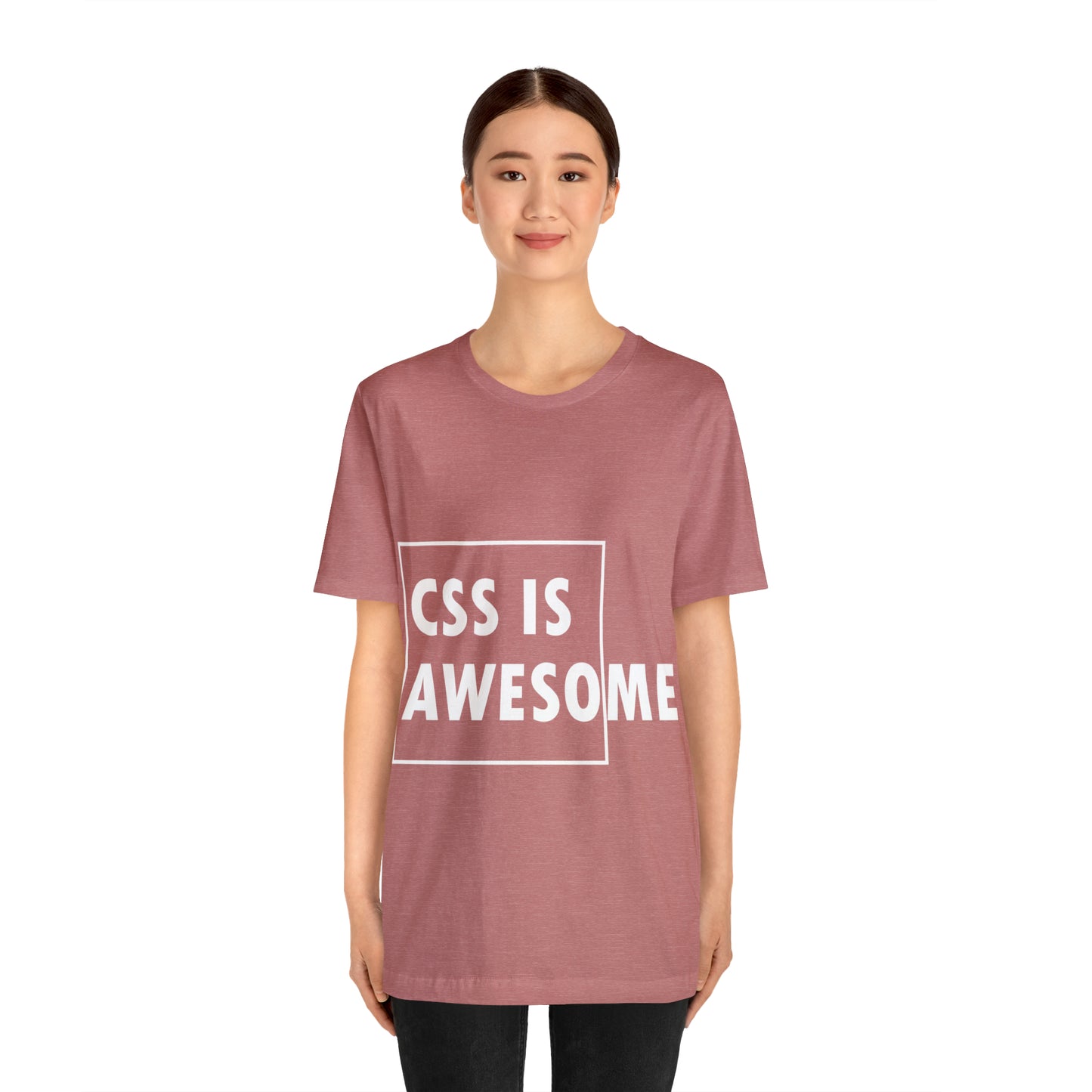 CSS is Awesome Unisex Jersey Short Sleeve T-Shirt